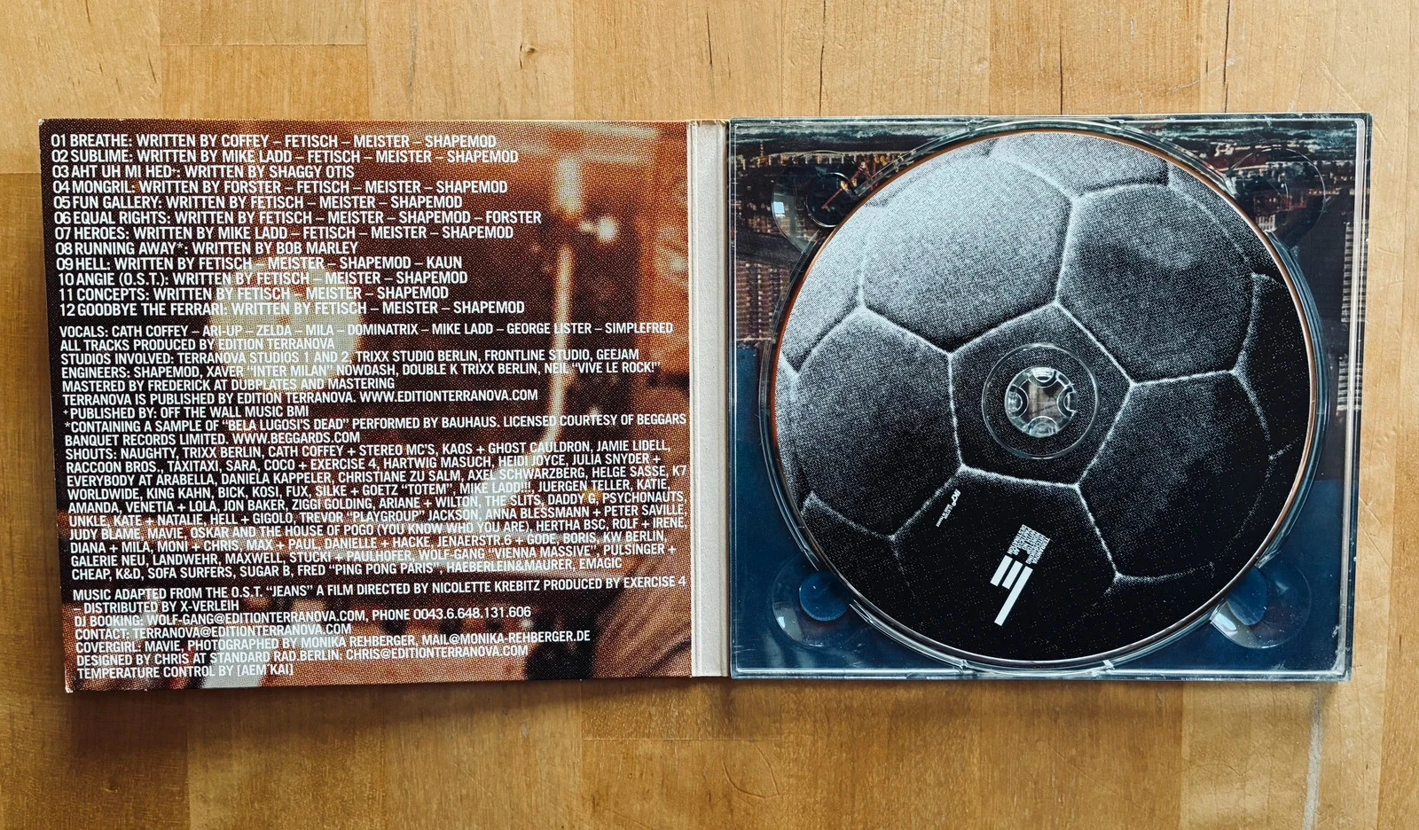 CD digipack Terranova Hitch Hicking non stop com nenhum destino particular. – photo 2